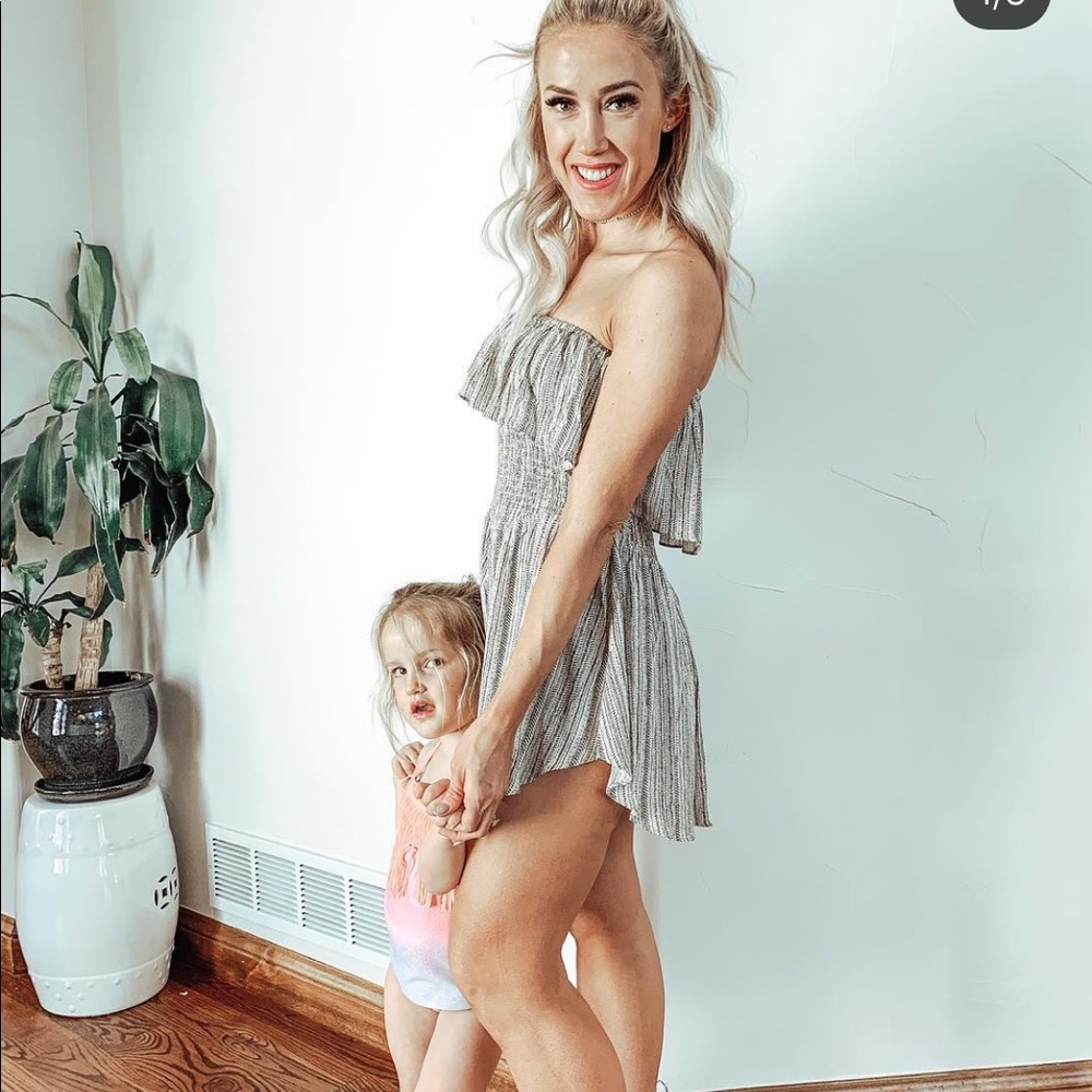 Vici Strapless Romper